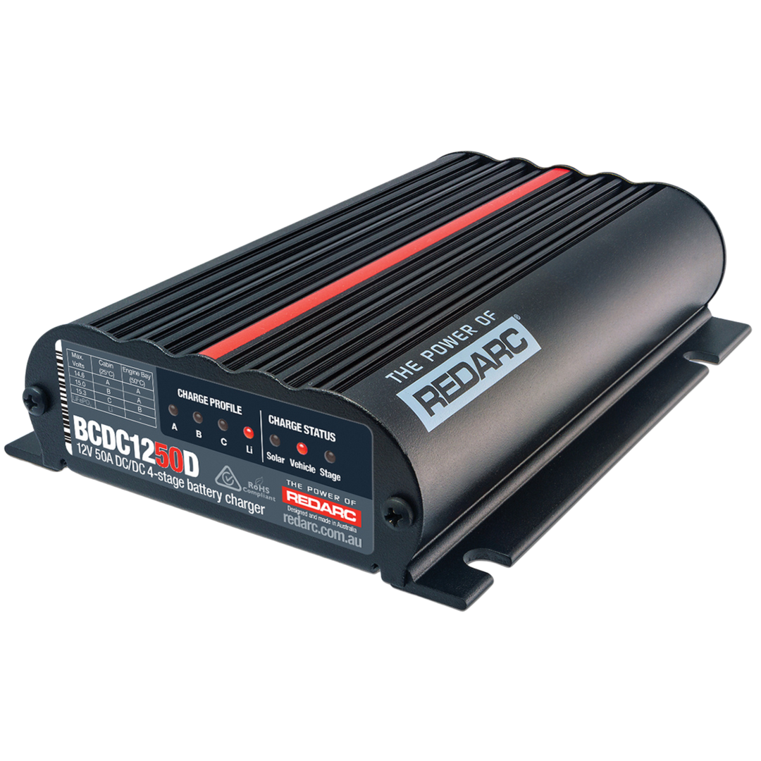 DC Battery Charger Dual Input 50A In-Vehicle