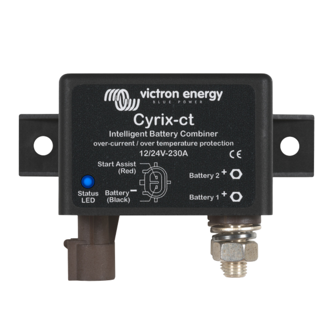 Cyrix-Li-ct 12/24V-230A intelligent Li-ion battery combiner