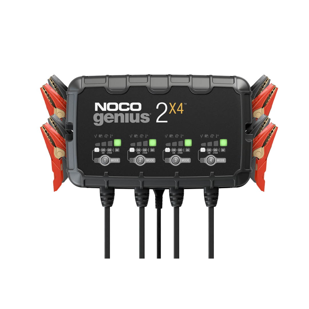 Genius 8A 4-Bank Battery Charger