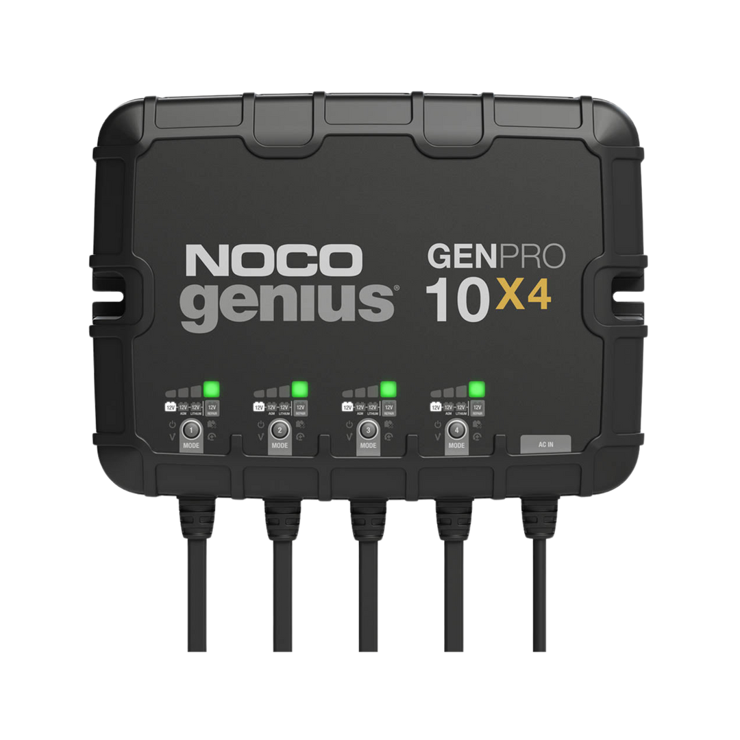 GENPRO 4-Bank 40A Onboard IP68 Battery Charger