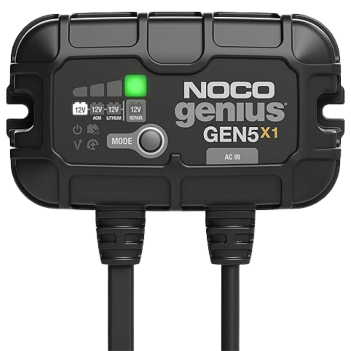 GEN 5X1 1-Bank, 5-Amp On-Board Battery Charger, Battery Maintainer, and Battery Desulfator