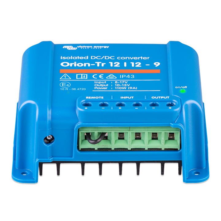 Orion-Tr 12/12-9A (110W) Isolated DC-DC converter